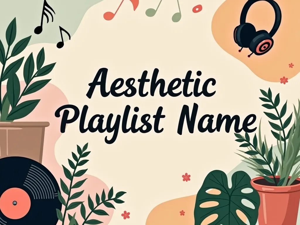 Aesthetic Playlist Name Generator