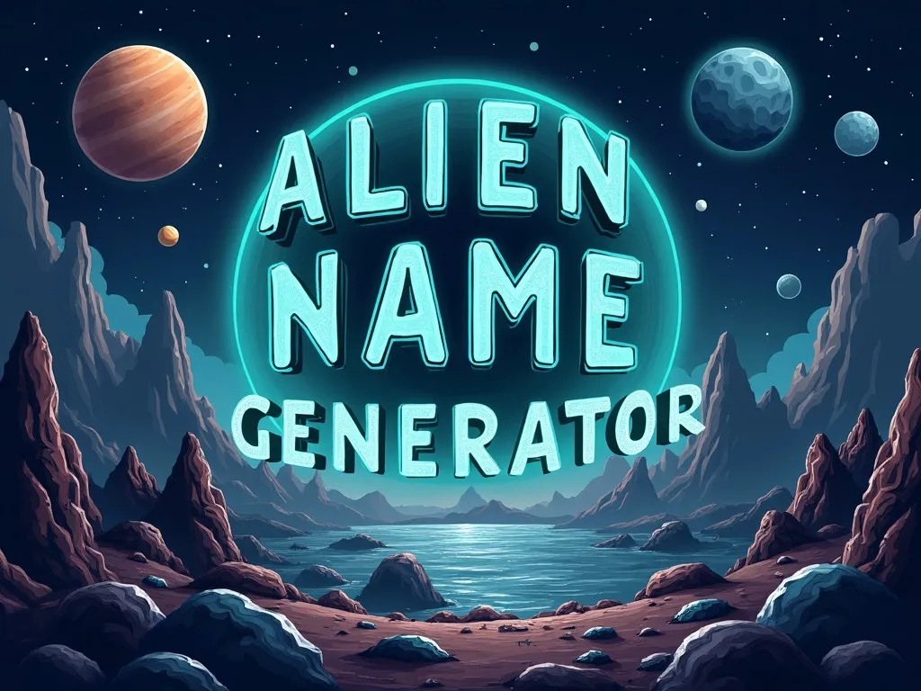 Alien Name Generator