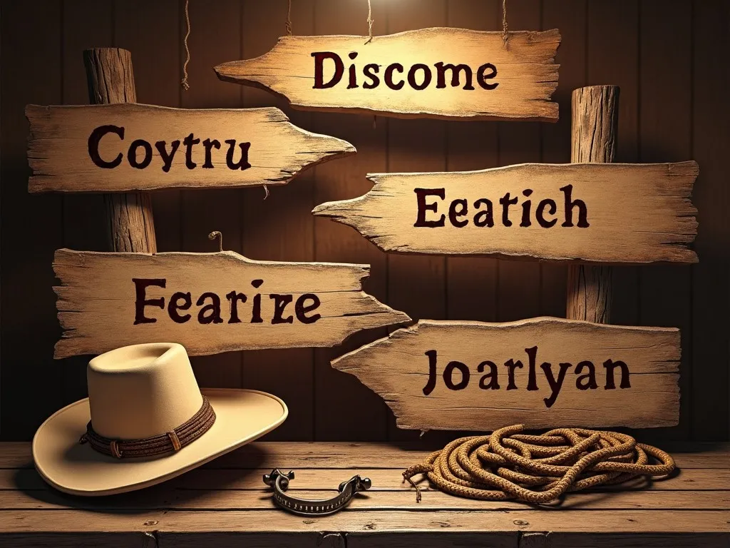 Cowboy Name Generator