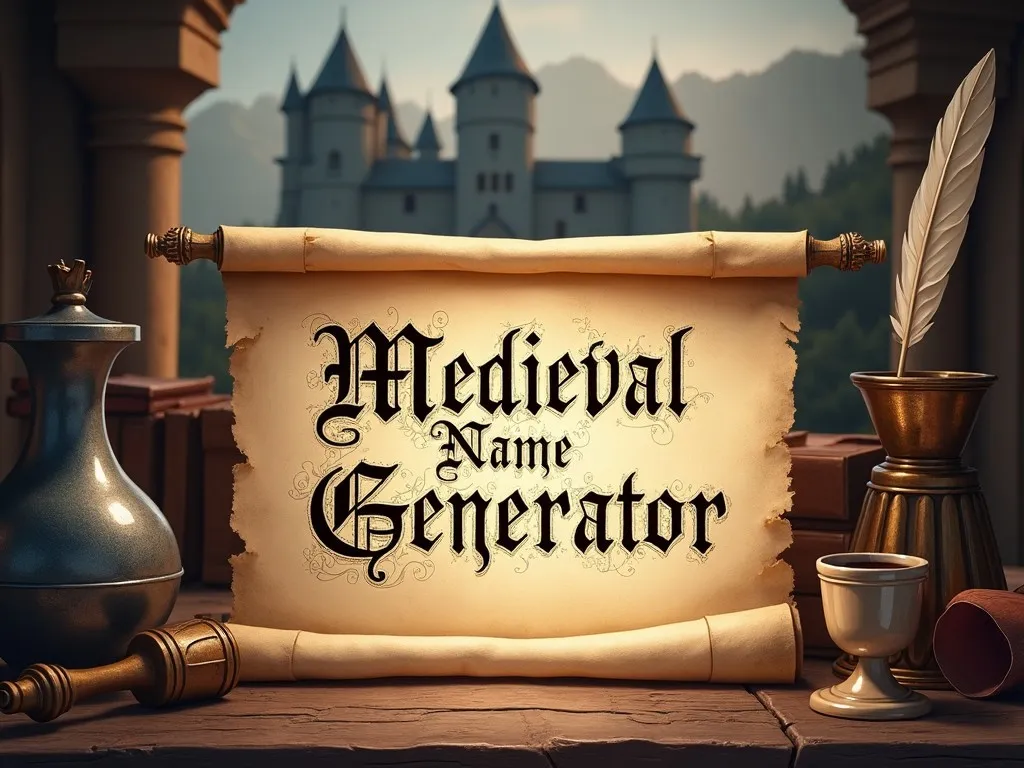 Medieval Name Generator