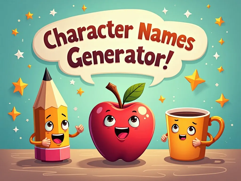 Object Shows Character Names Generator