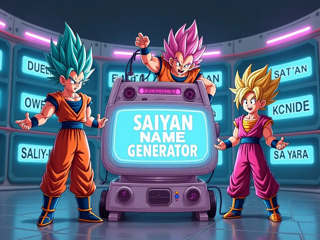 Saiyan Name Generator