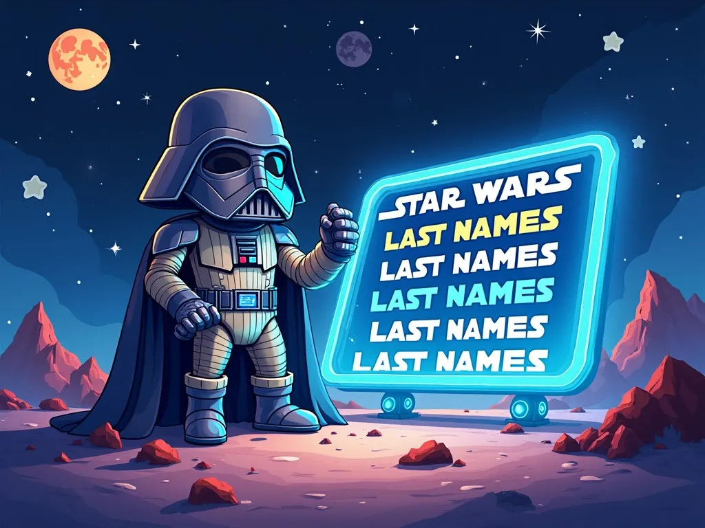 Star Wars Last Name Generator