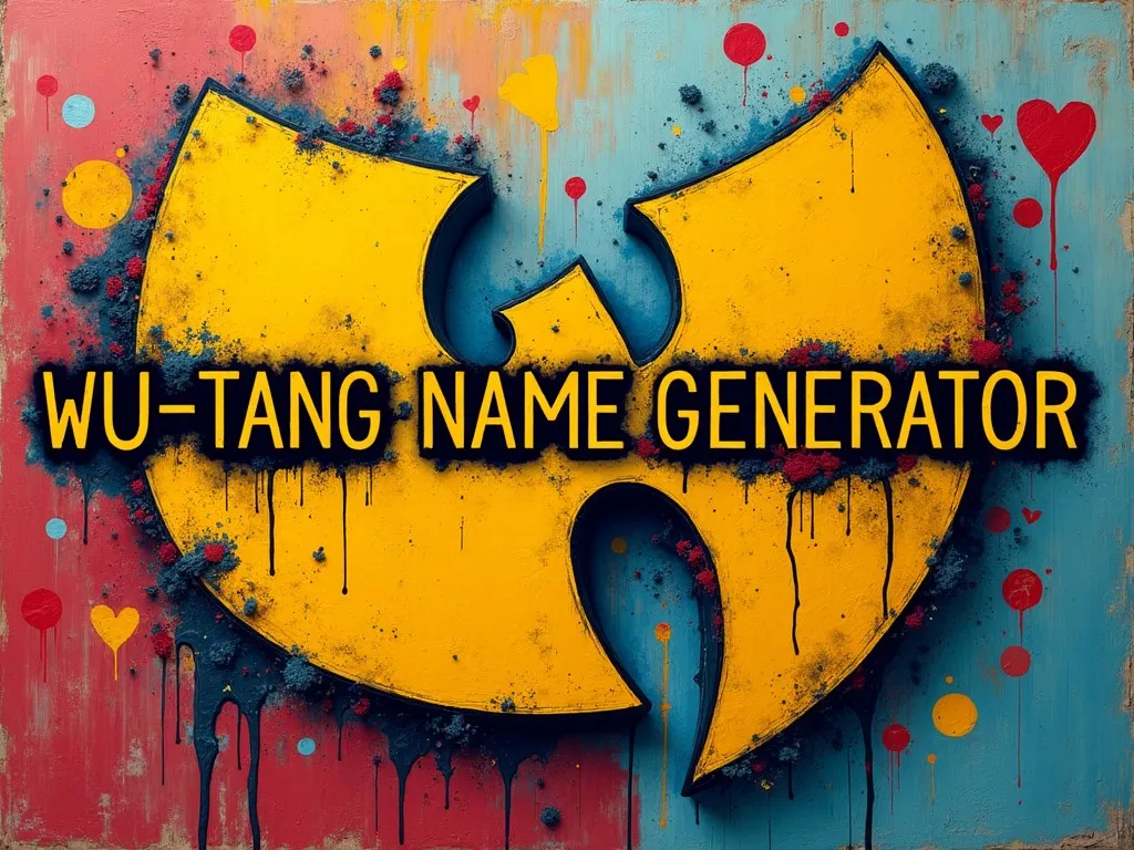 Wu Tang Name Generator